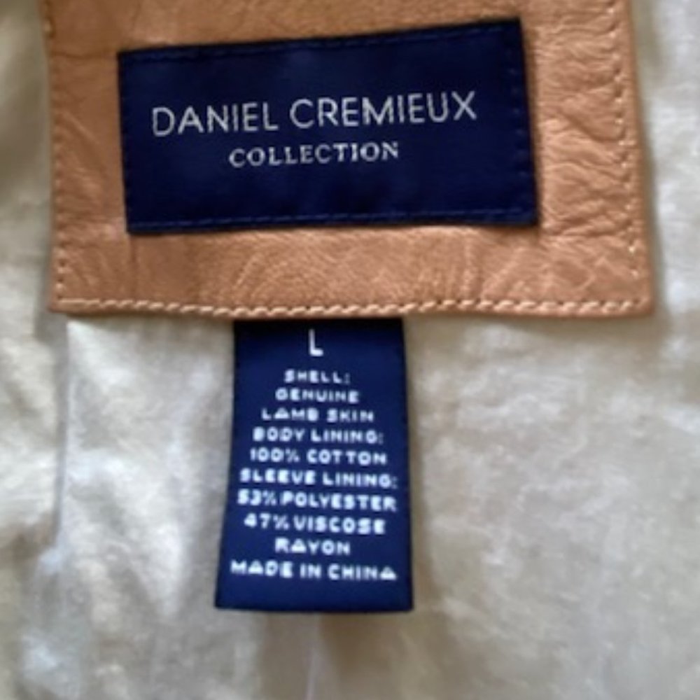 Daniel Cremieux Leather Shirt Jacket - Picture 9 of 14